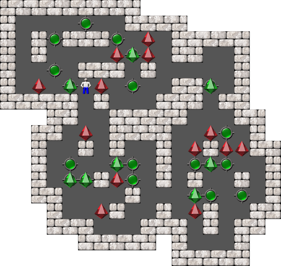 Sokoban Frantisek Pokorny collection level 50